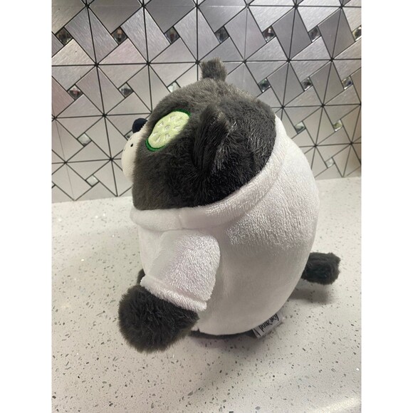 Pink Sky Weighted Snug Bud “Spa Day Frenchie”  Plush Stuffed Animal 10in 2 lbs - Picture 4 of 10